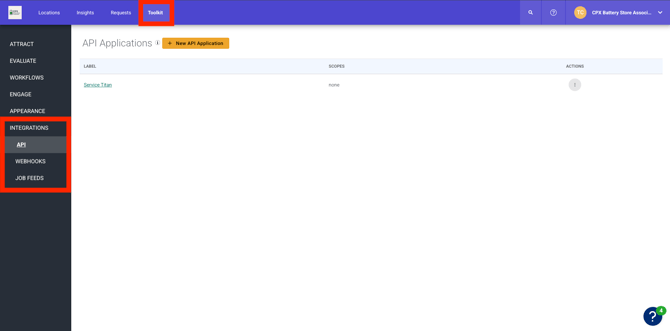 Integrations main