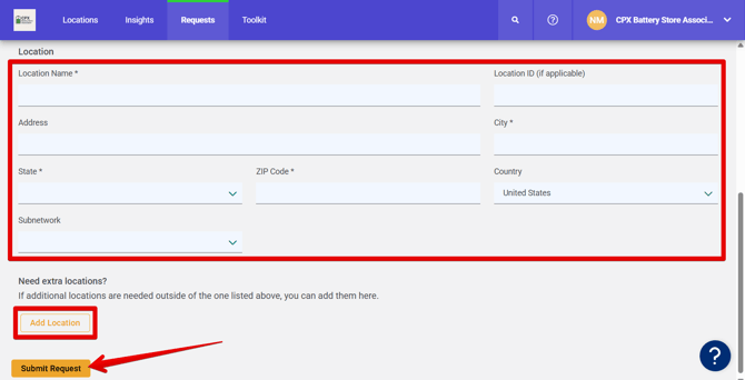 PartnerHub Requests (Bottom) (RType - Acct) (all highlights)