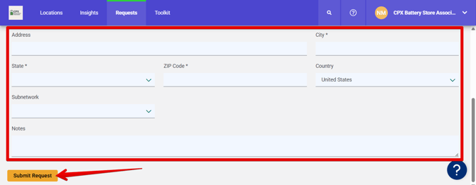 PartnerHub Requests (Bottom) (RType - Loc) (highlights)