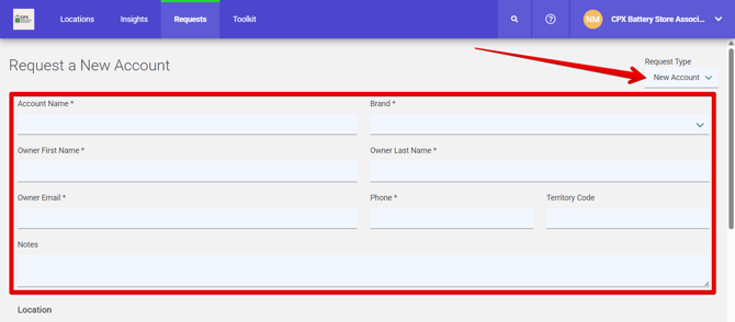 PartnerHub Requests (Top) (RType - Acct) (highlights)